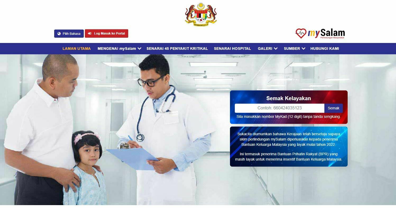 Skim MySalam: Bantuan RM700 Setahun Untuk B40