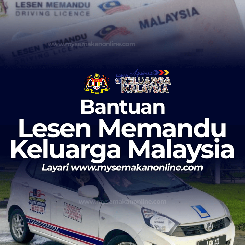 Bantuan Lesen B40 Keluarga Malaysia