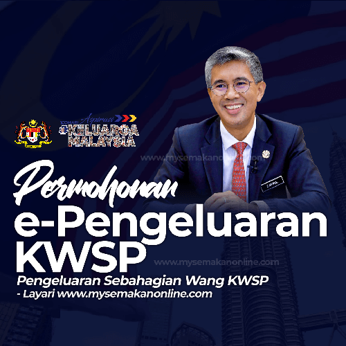 e-Pengeluaran KWSP: Pengeluaran Sebahagian Wang KWSP